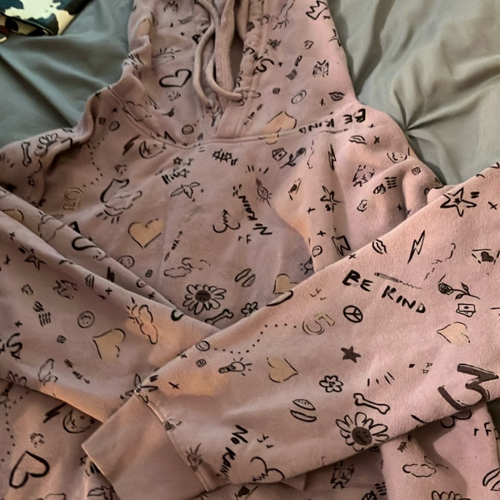 Cropped hoodie